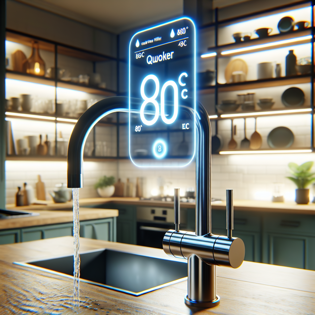 Kan je de Quooker op 80 graden instellen voor besparing?